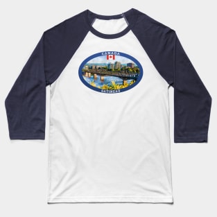 Gatineau Canada Travel Baseball T-Shirt